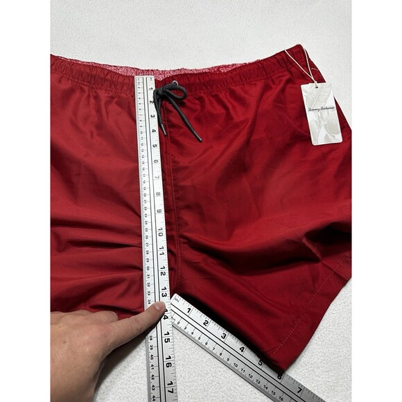NWT Tommy Bahama New Naples Coast Men's XXL 2XL Swim Trunks UPF Chili Pepper Red - Picture 9 of 15